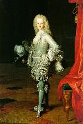Michel-Ange Houasse Louis King of Spain oil painting